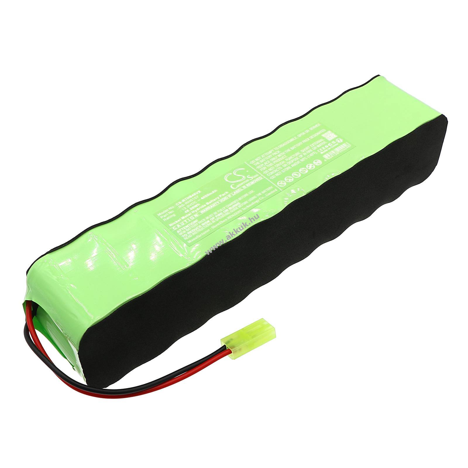 Helyettesítő porszívó akku Rowenta RH845901 RS-RH5157 4000mAh/48Wh 12V