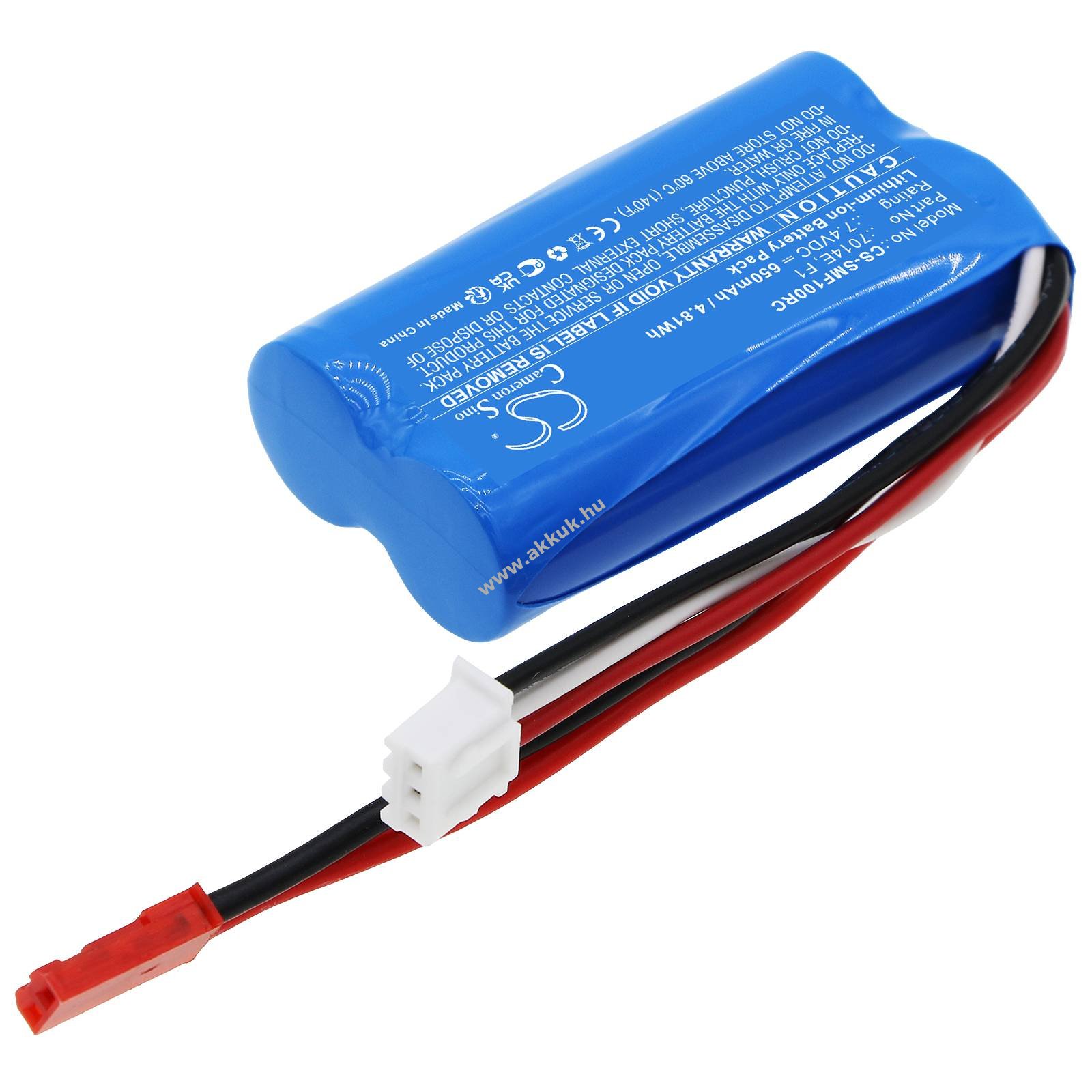 Helyettesítő akku SYMA 650mAh 7.4V