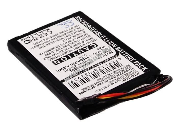 Helyettesítő gps akku TomTom Go 550 P11P11-43-S01 1100mAh 4.07Wh 3.7V