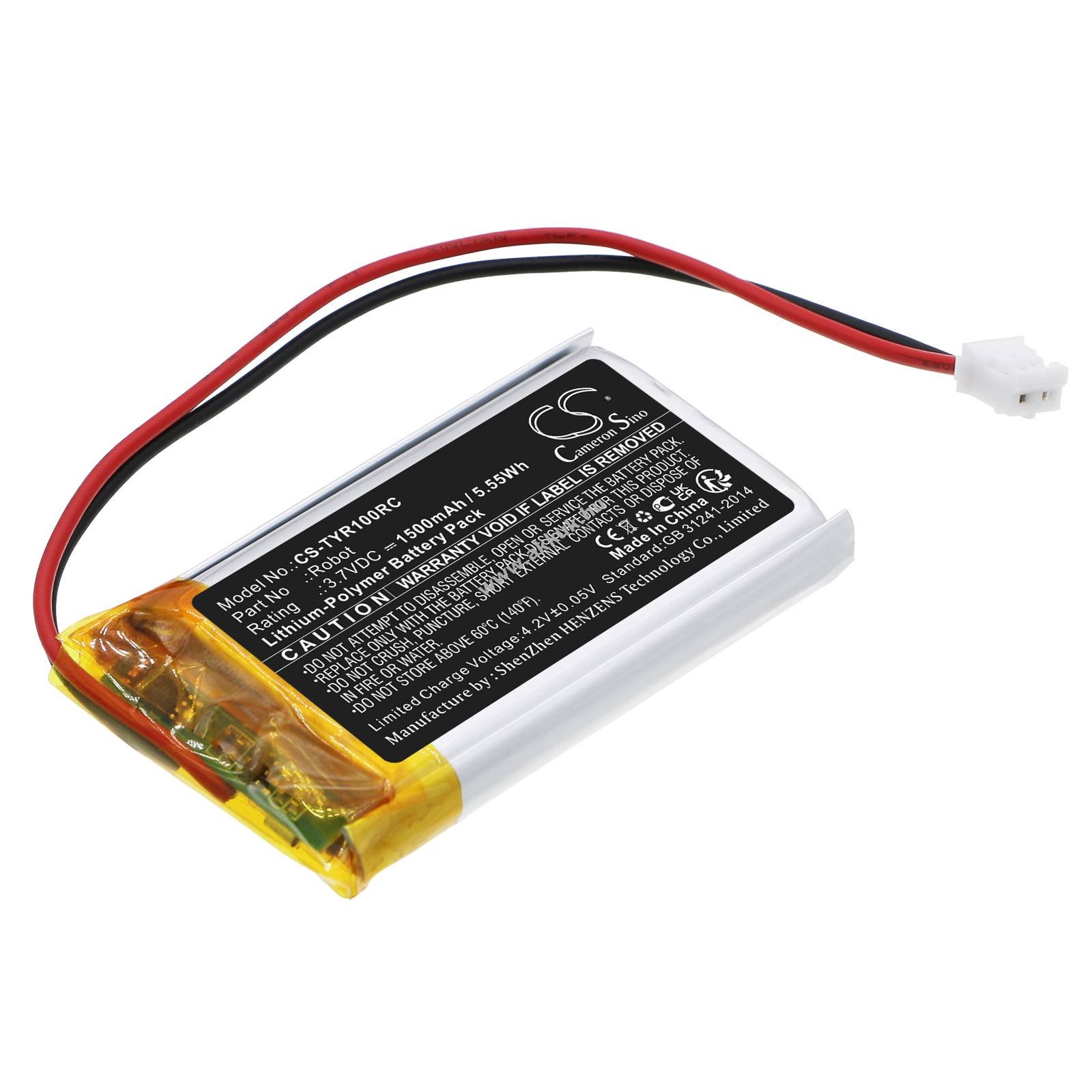 Helyettesítő robot akku Thymio 1500mAh 3.7V