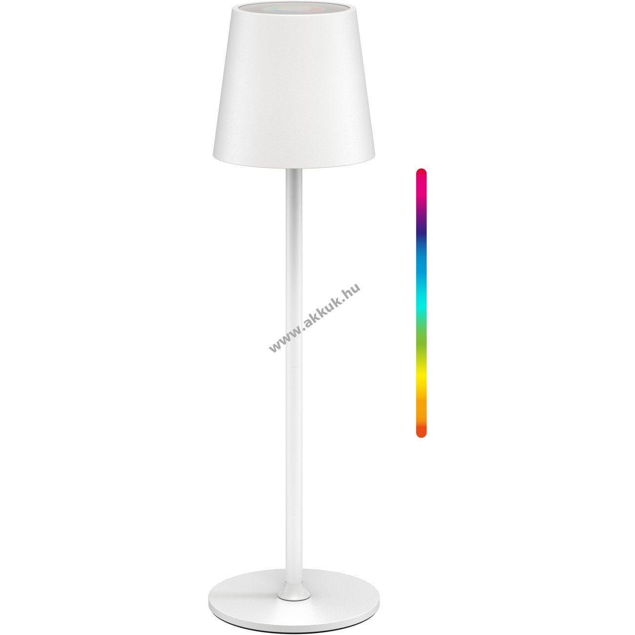 Goobay vezeték nélküli LED asztali lámpa M 38cm RGBW érintésvezérlés 3W 160lm IP44 3000K