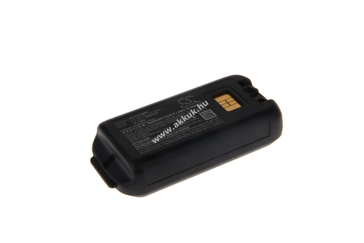 Helyettesítő akku Intermec Norand CK70 CK71 CK75 318-046-001 3,7V 6,8Ah Li-Ion