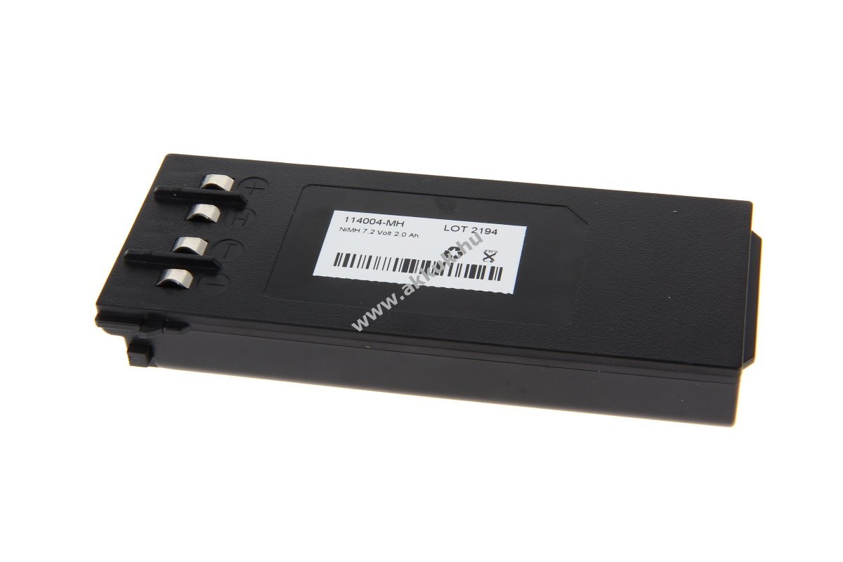 Helyettesítő akku NBB Nano L M S 7,2V 2Ah 22601020 22501000 H9847669 22502010 22502011 NiMH