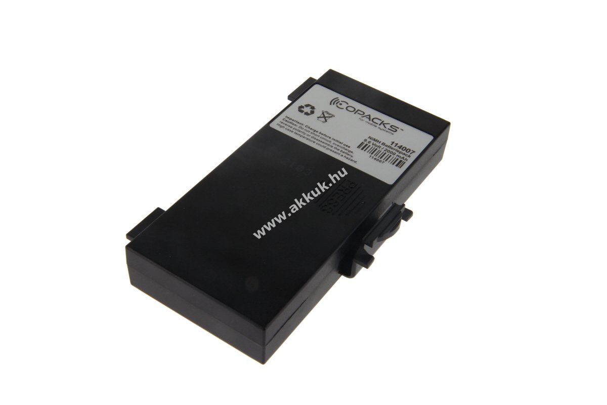 Helyettesítő akku Hetronic/Abitron GA GL TG GR-W 9,6V 2Ah NiMH