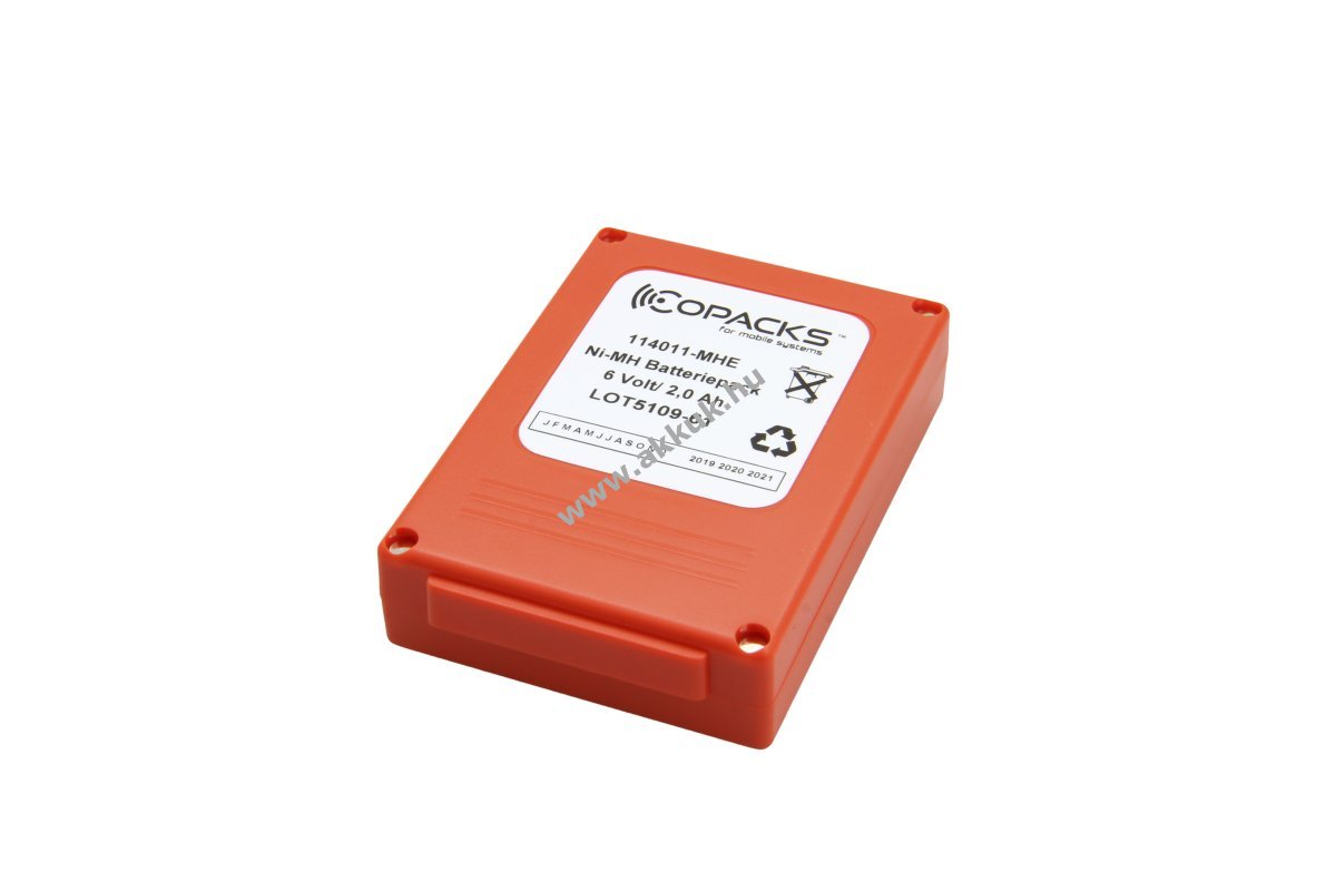 Helyettesítő akku HBC FUB05a FUB05AA NM16B BA205030 6V 2Ah NiMH