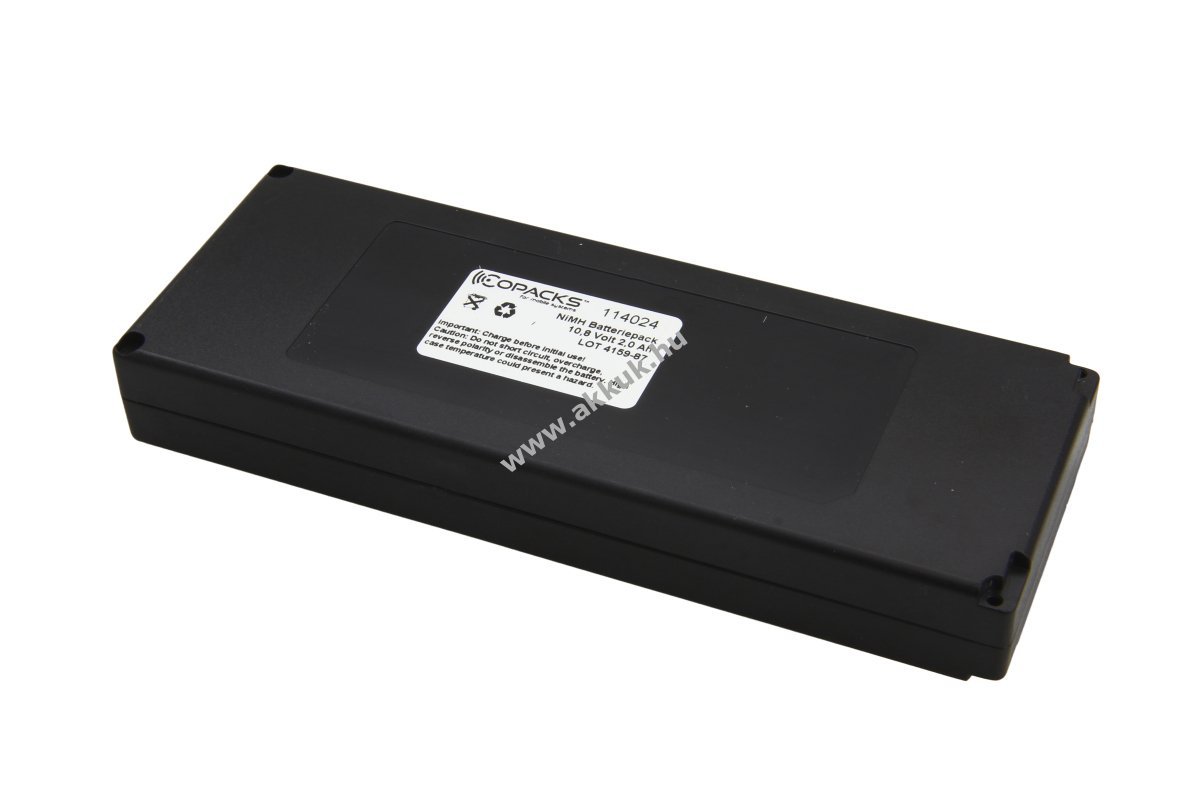 Helyettesítő akku Laird Cattron Theimeg TH-EC/LO BT081-00061 BT081-00053 10,8V 2Ah NiMH