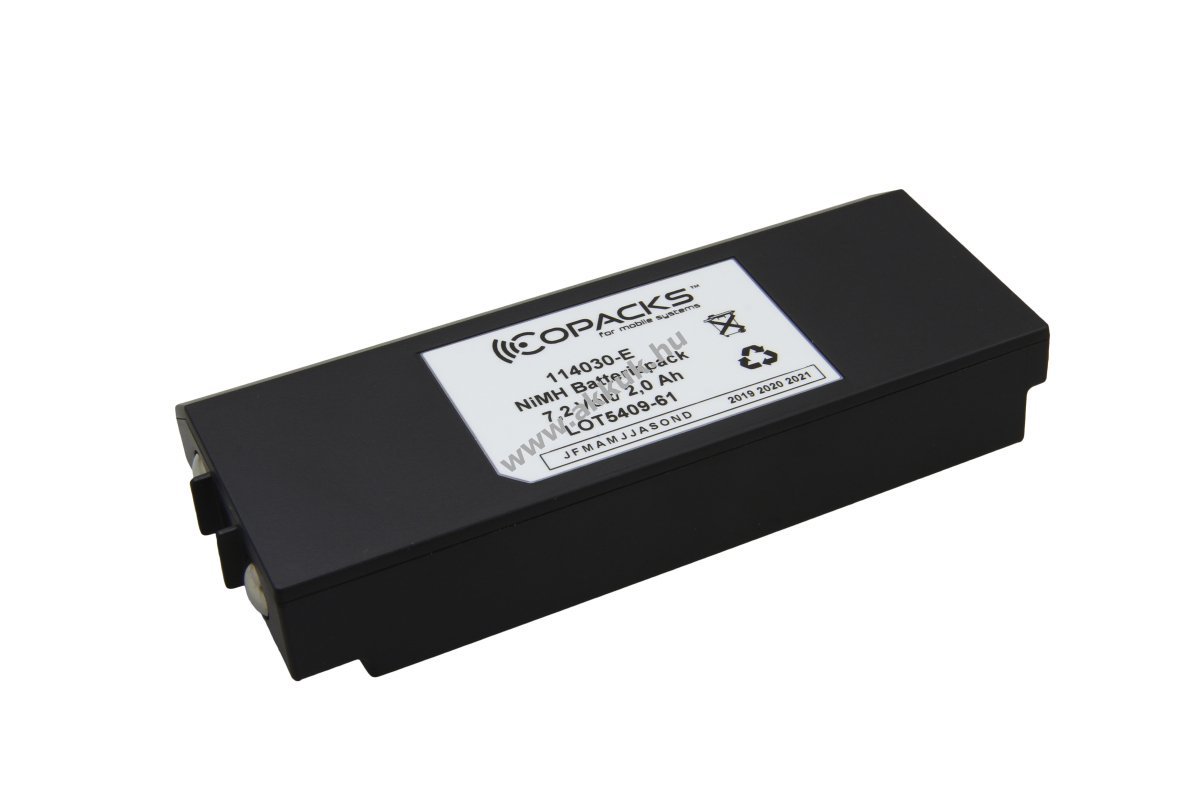 Helyettesítő akku HIAB XS Drive 3786692 7,2V 2Ah NiMH