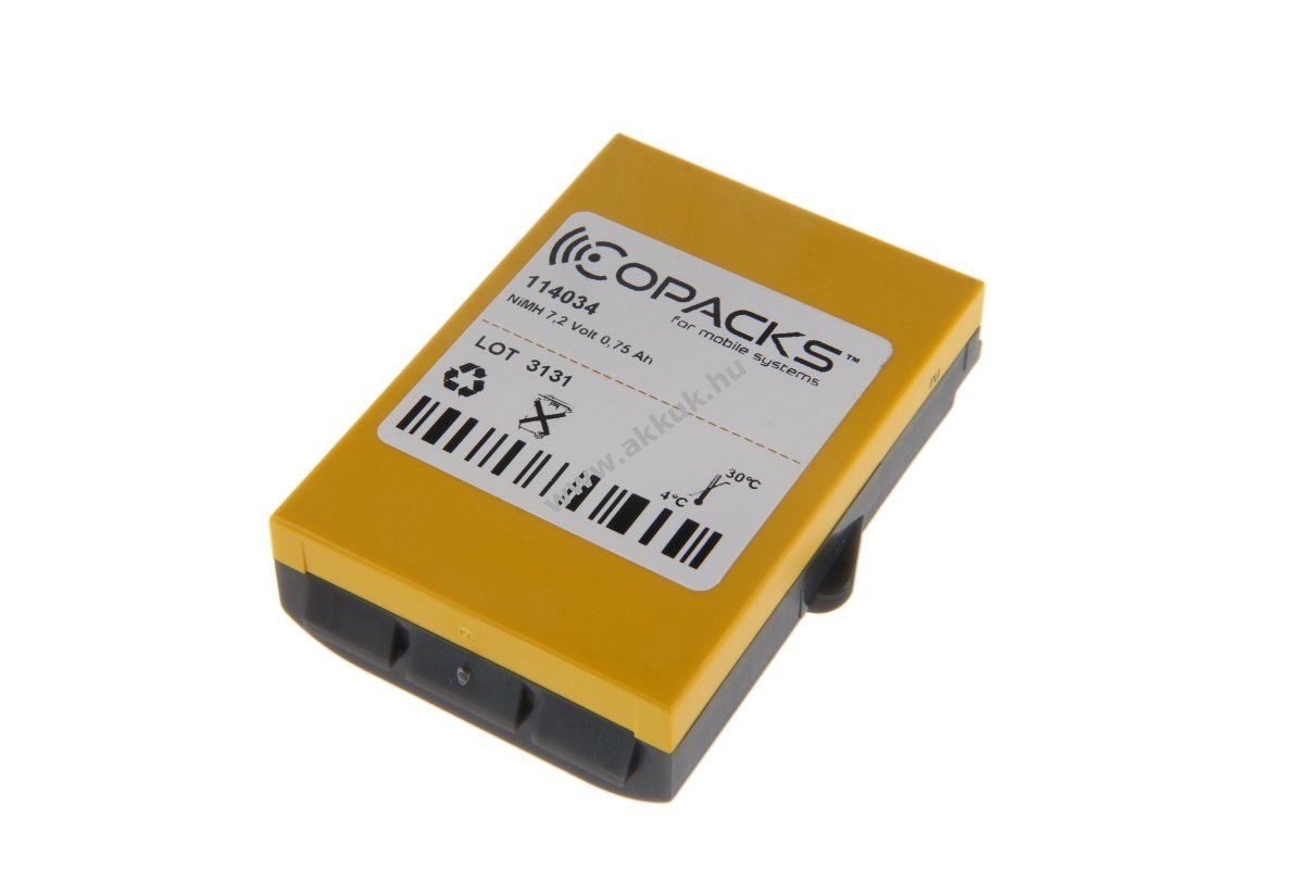 Helyettesítő akku Ikusi T60/1 T60/2 TM60 TM61 TM62 BT06 7,2V 750mAh NiMH