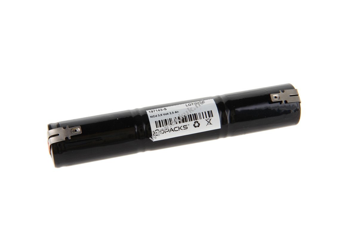 Helyettesítő akku NC C (bébi méret) 3,6V 2500mAh