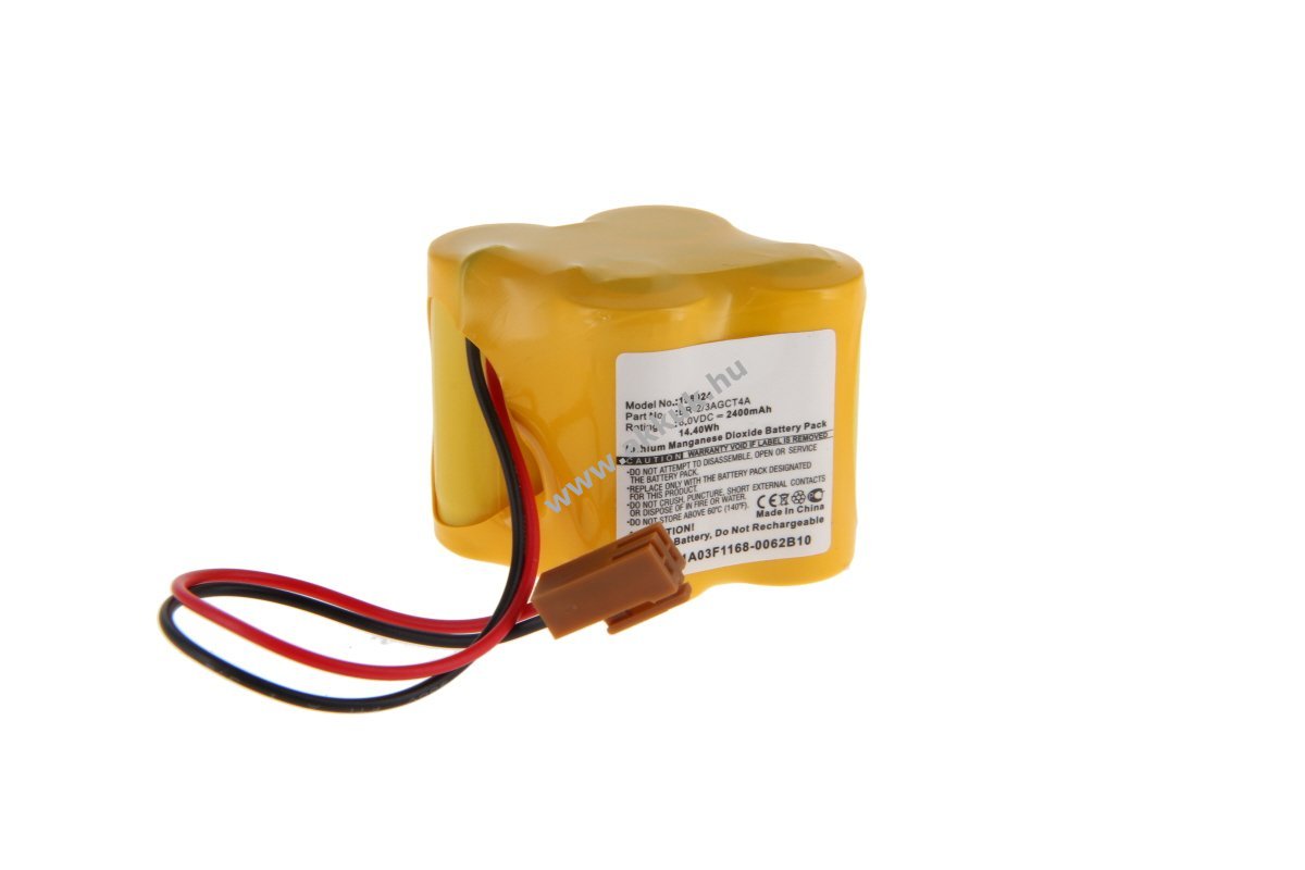 Helyettesítő elem Panasonic BR-2/3AGCT4A 6V 1,2Ah lítium