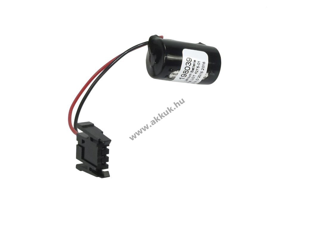 Helyettesítő elem Allen Bradley 1747-BA 1769-BA 3V 0,8Ah 1/2AA kábel csatlakozó lítium