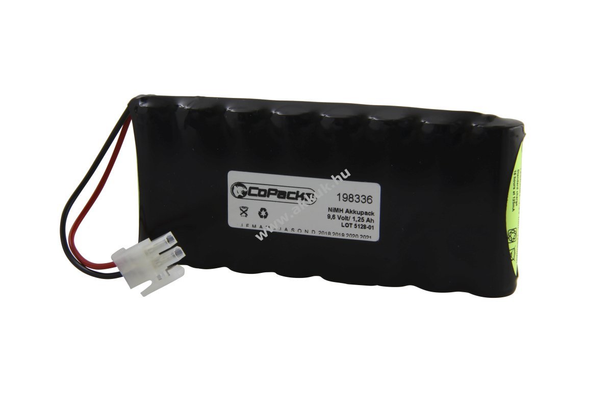 Helyettesítő akku Cobham Alarm & Battery Board HTO-AA1.3 9,6V 1,25Ah NiMH