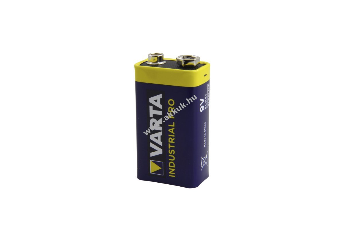 Varta Industrial Pro Alkaline 6LR61 E-Block alkáli elem 9V