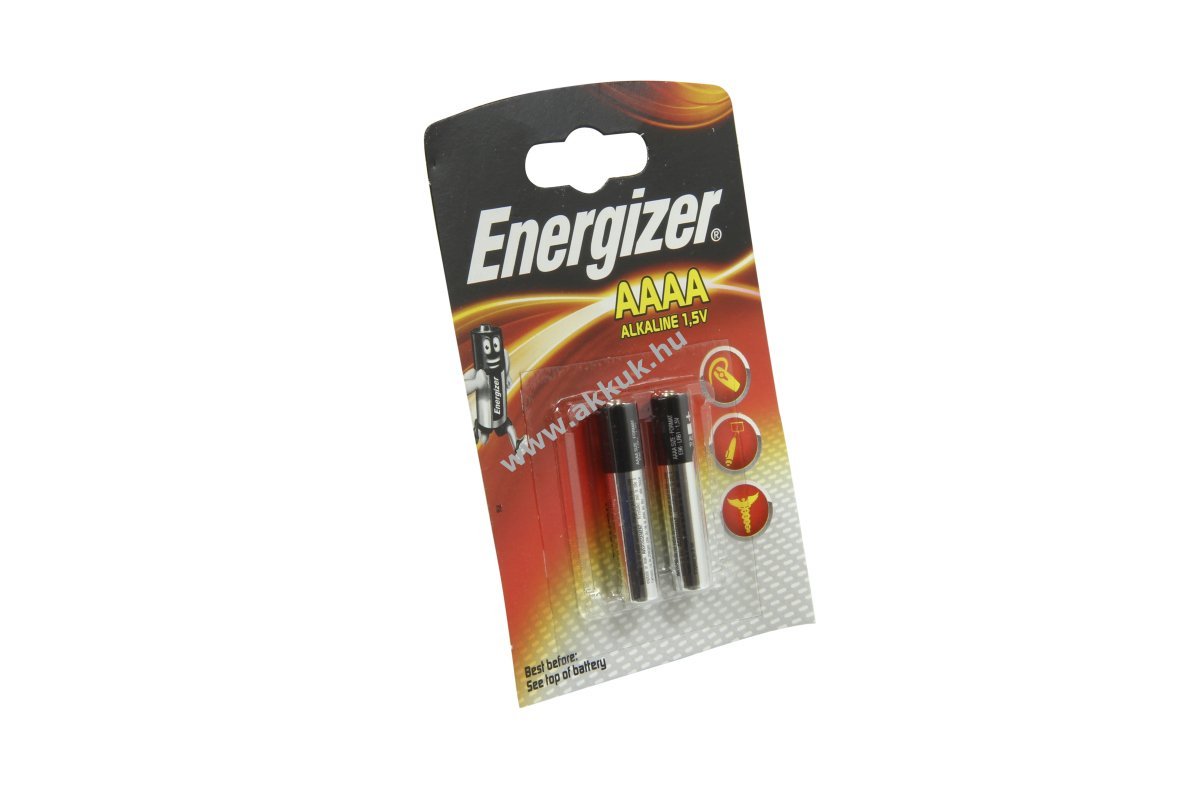 Ucar Energizer E96 AAAA LR61 elem 1,5V 2db/csomag alkáli