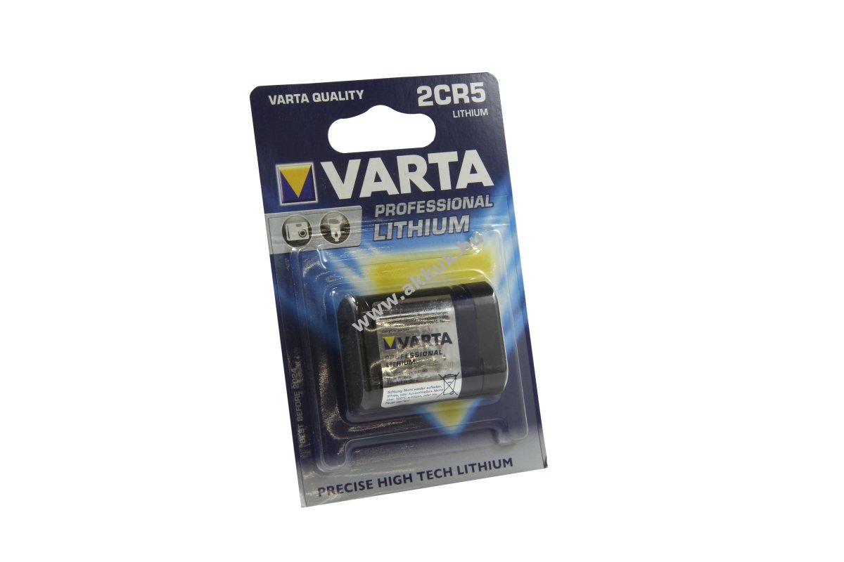 Varta 2CR5 6203 6V 1,5Ah elem lítium
