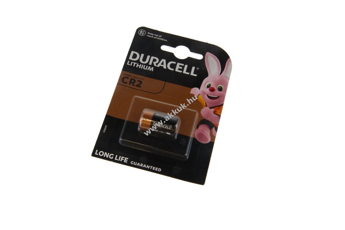 Duracell CR2 3V 0,8Ah 1db/csomag elem lítium