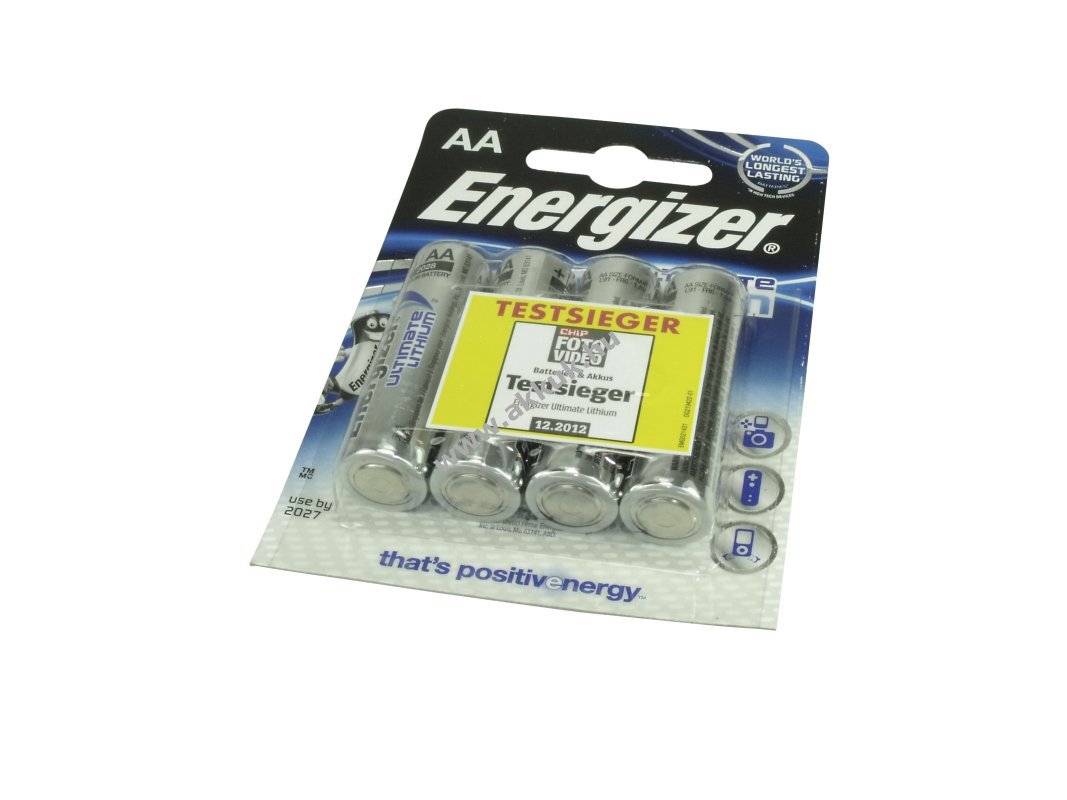 Energizer Ultimate Lithium L91 AA Mignon ceruza 1,5V 3Ah elem lítium