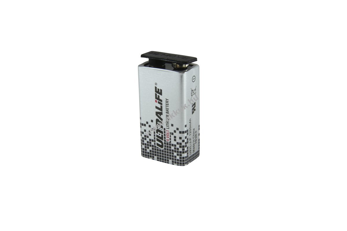 Ultralife 9V 1,2Ah E-Block lítium elem