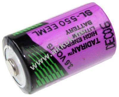 Tadiran/Sonnenschein SL550S 1/2AA 3,6V 0,8Ah elem lítium