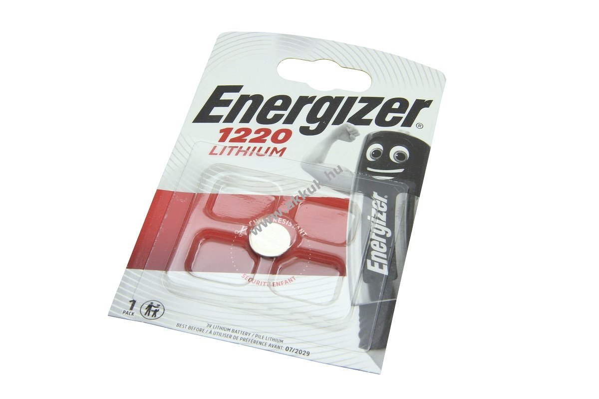 Energizer CR1220 gombelem 3V 0,040Ah lítium