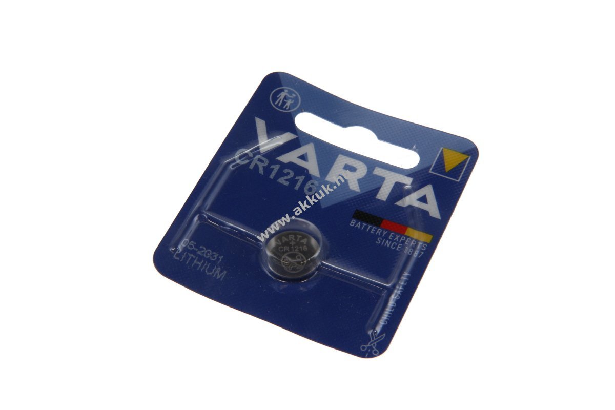 Varta gombelem CR1216 3V 0,025Ah lítium
