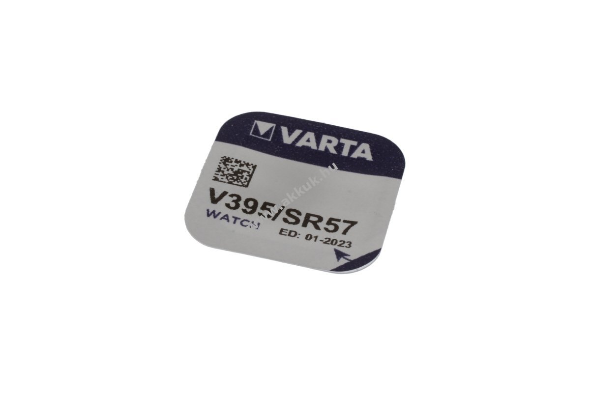 Varta V395 V399 SR57 gombelem 1,55V 9,5x2,65mm ezüst-oxid