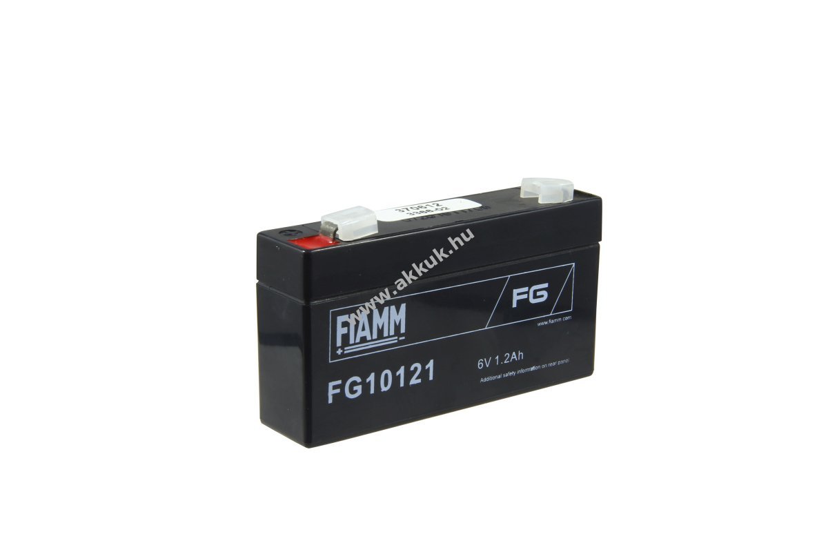 FIAMM FG10121 6V 1,2Ah akku ólom