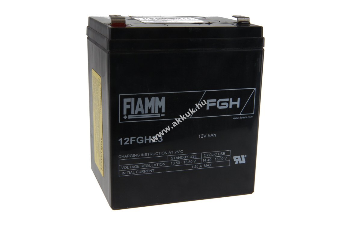 FIAMM 12FGH23 (FGH20502) 12V 5Ah akku ólom