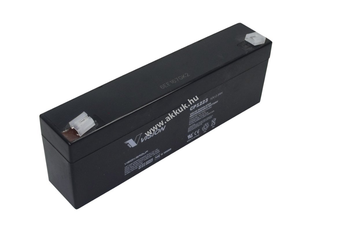 Vision CP1223 12V 2,3Ah akku ólomakku