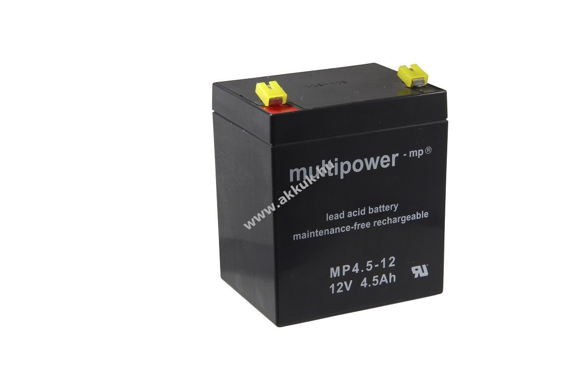 Multipower MP4,5-12 12V 4,5Ah ólomsavas akku