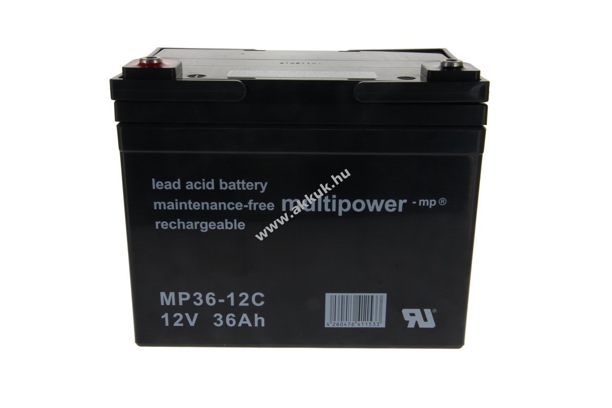 Multipower MP36-12C akku 12V 36Ah Pb