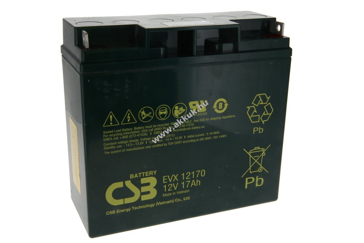 CSB EVX12170 ciklusálló ólom akku