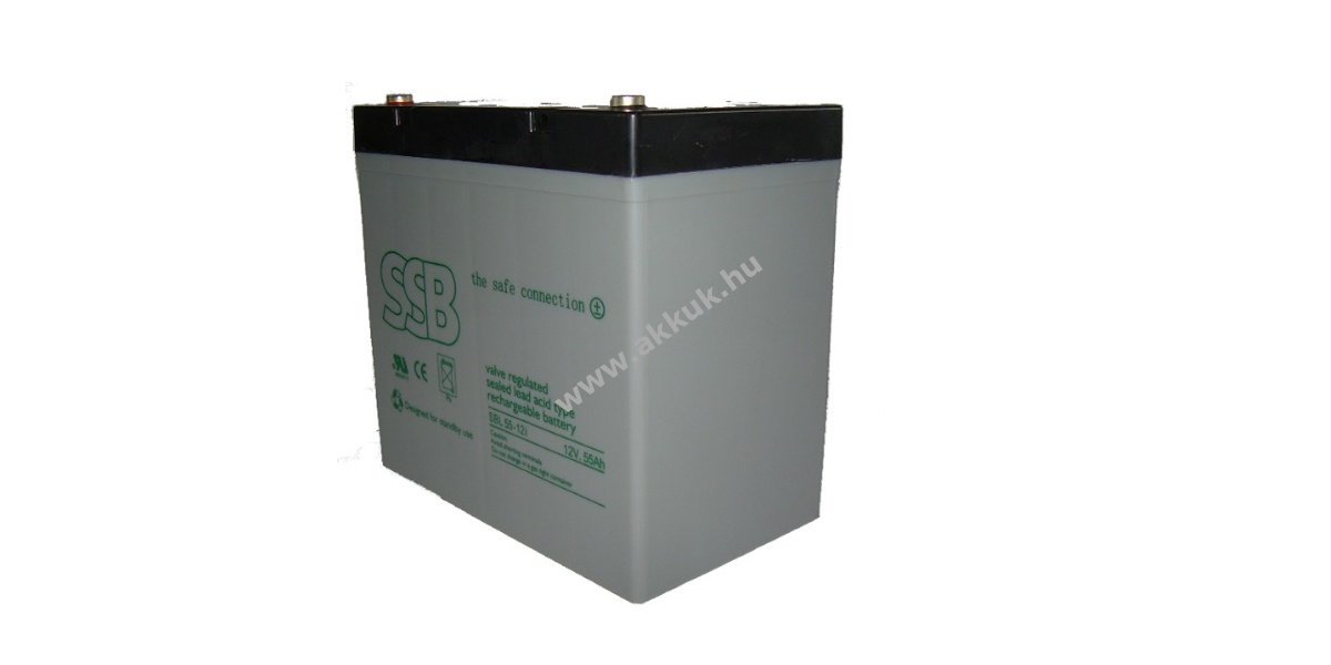 SSB SBL55-12i 12V 55Ah akku AGM ólom
