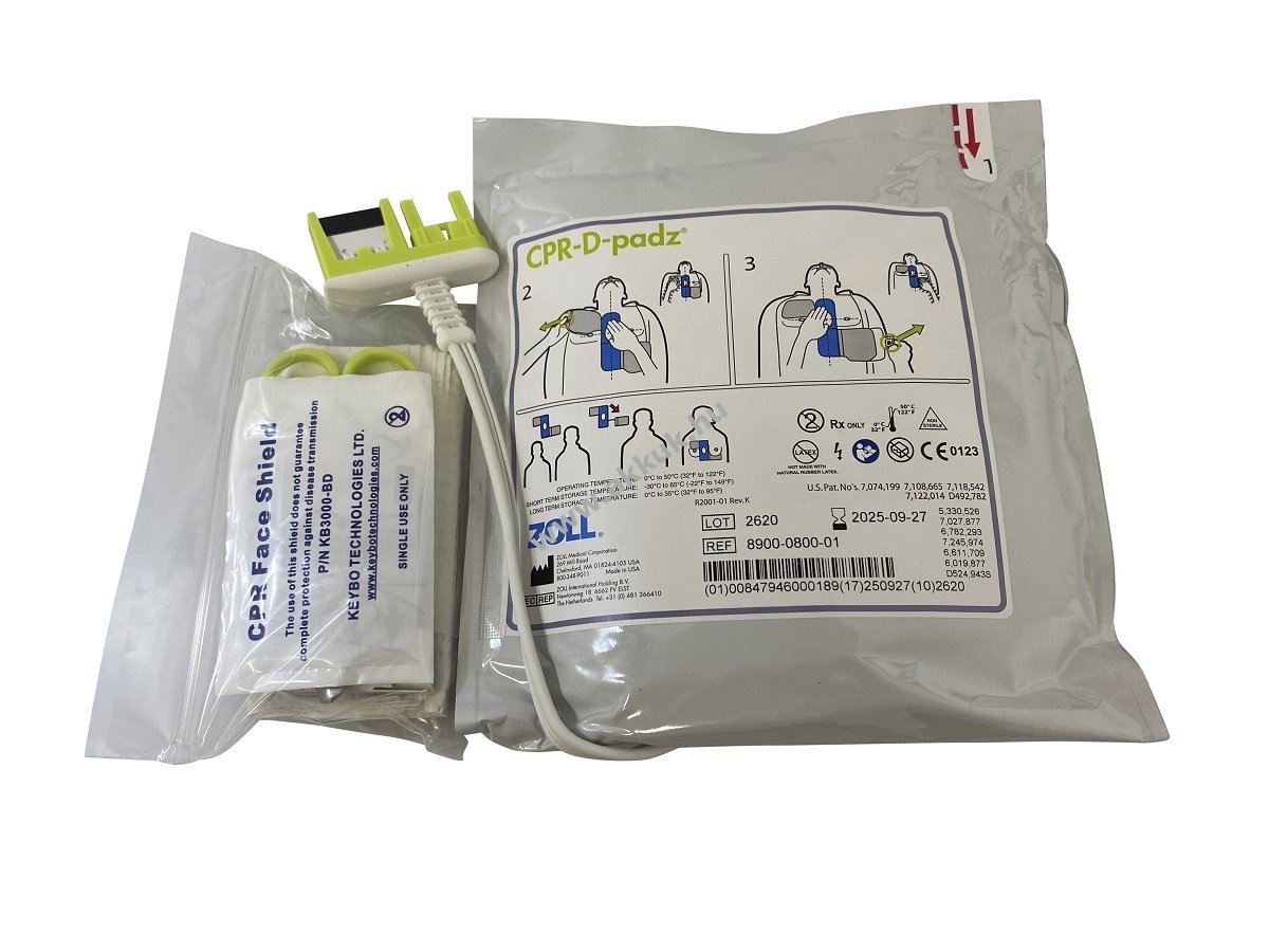 Eredeti CPR-D elektróda típus 8900-0800-01 Zoll AED Plus/AED Pro felnőtt pads 1db