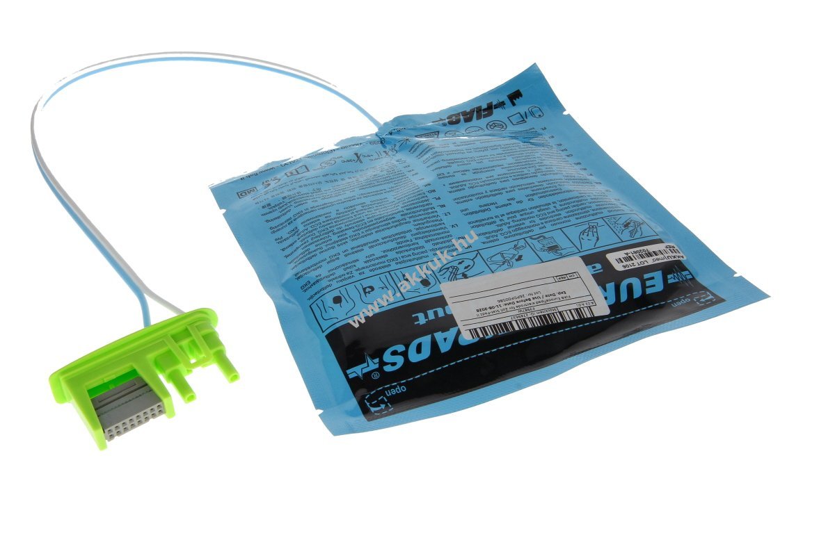 Helyettesítő akku AKKUmed defi elektródák/pads felnőtteknek Zoll AED Plus, Zoll AED Pro, Zoll AED 3