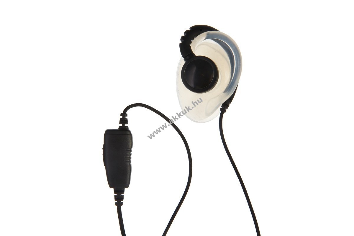 Helyettesítő headset GES-PE2 Motorola MTP850FuG DP3600 DP4400 inline PTT mikrofonnal