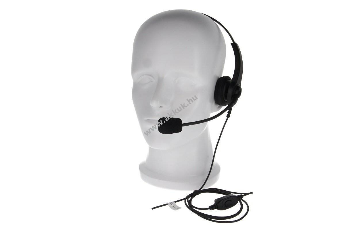 Helyettesítő headset GES-H01-M4 Motorola GP320/330/340/360/640/680/1280 PTT mikrofon