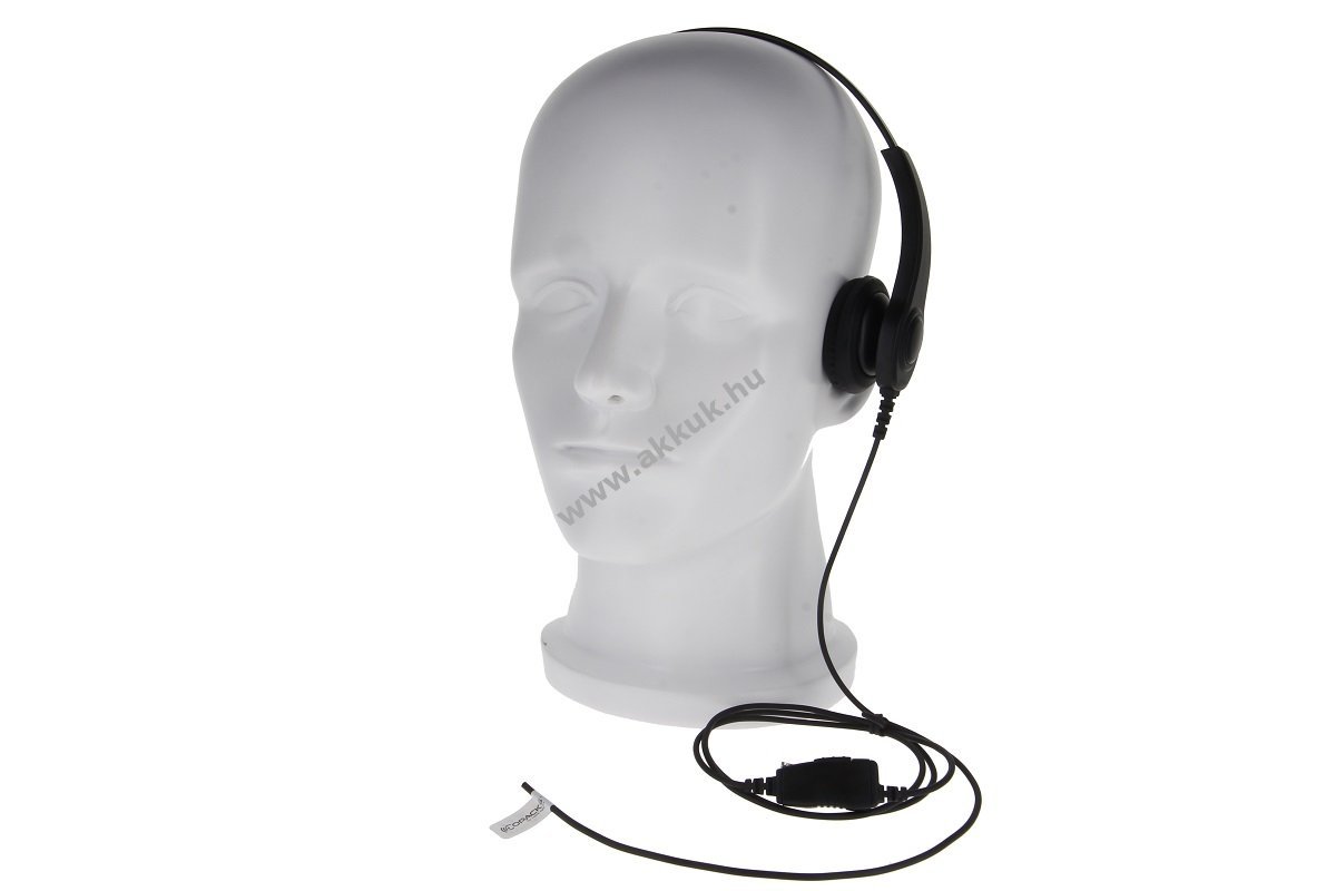 Helyettesítő headset GES-H01 Motorola CLP446e/CLPe PTT mikrofon nélkül