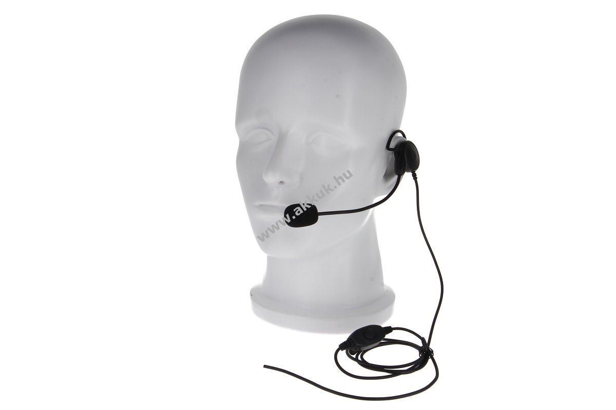 Helyettesítő headset GES-H02 GES-H02-M12 Motorola MTP850FuG DP3600 DP4400