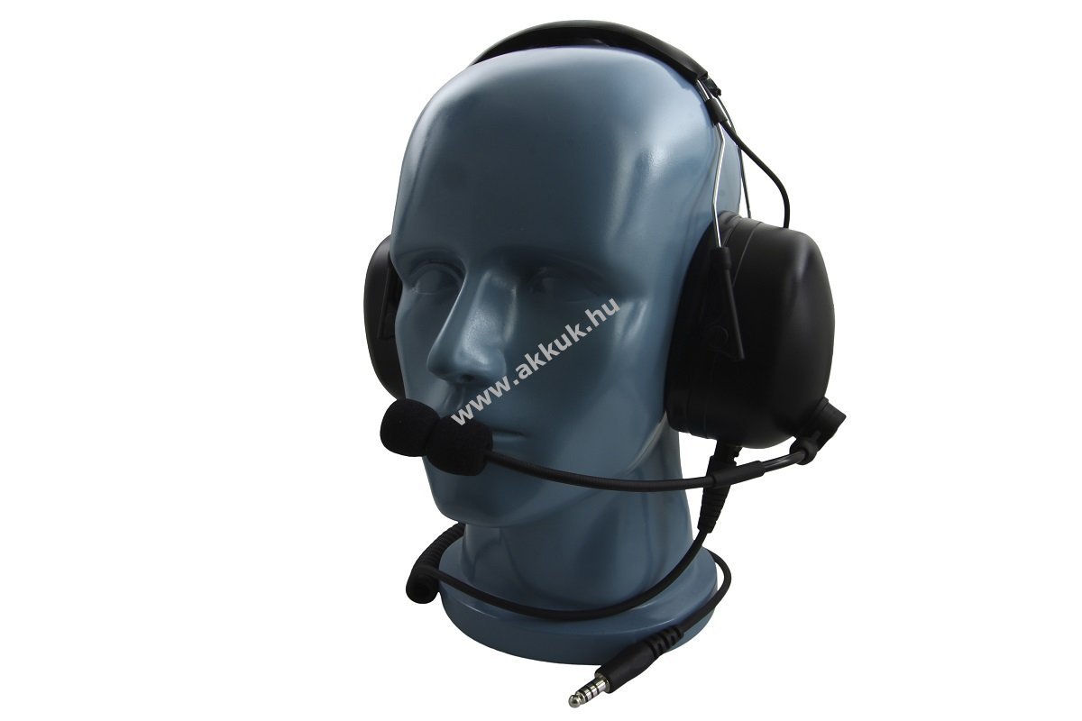 Helyettesítő TITAN X-sorozat fülvédő headset dinamikus gémesnyak mikrofon Nexus csatlakozó 01