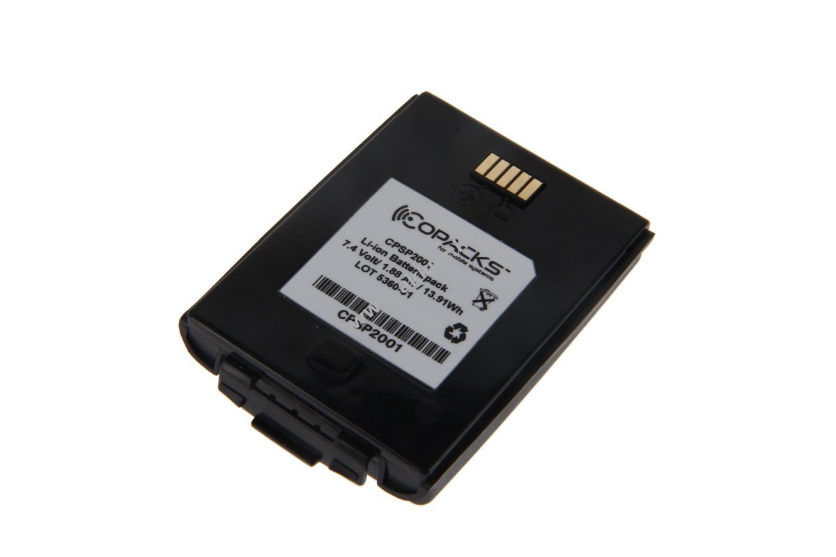 Helyettesítő akku Sepura SRP2000 SRP3000 SRH3900 7,4V 1,88Ah Li-Ion