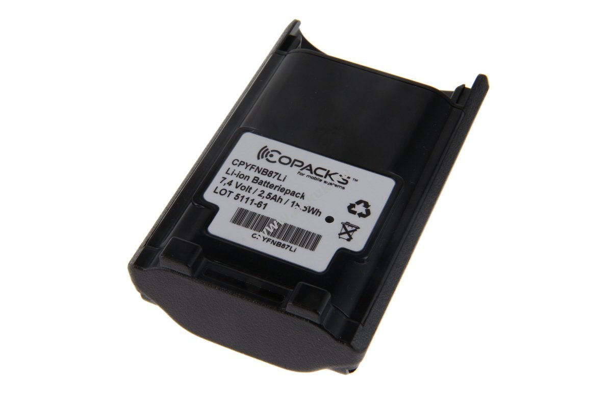 Helyettesítő akku Standard Vertex VX820 VX920 VX925 FuG11b FNB-V87L 7,4V 2,5Ah Li-Ion