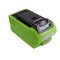 Helyettest szerszmgp akku Greenworks tpus 24252, 2601102, 29282 40V, Li-Ion, 4000mAh