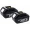 2db Eredeti akku szersz�mg�p Makita t�pus BL1830 3000mAh  (2db-os szett)