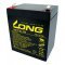 lom akku Long Kung Long tpus WP5-12 csatl. F2 12V 5Ah