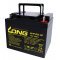 lom akku Long Kung Long tpus WP45-12 Vds minstssel 12V 45Ah csatlakoz: M6