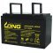lom akku Long Kung Long tpus KPH100-12AN 10-12 v lettartam 12V 100Ah csatlakoz: M6