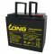 lom akku Long Kung Long tpus 22NF305CNE ciklusll, ciklikus 12V 62Ah csatlakoz: M6
