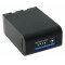 Helyettest akku JVC tpus BN-VC296G, 13400mAh, fekete, D-Tap csatlakozval