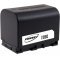 Helyettesítő akku videokamera JVC típus BN-VG121 2670mAh (info chip-es)